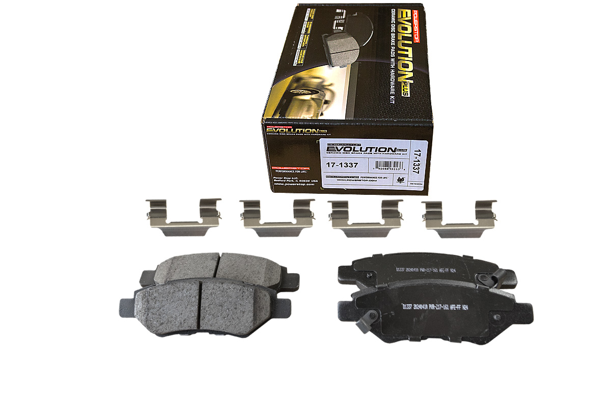 Задние керамические колодки Evolution PLUS Z17 для Cadillac CTS 2008+, SRX 2009+, Chevrolet Camaro 2009+