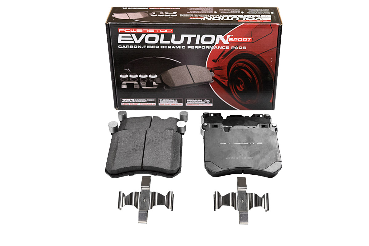 Передние керамические колодки Evolution Sport Z23 для BMW X5 M, X6 M 2008-2014