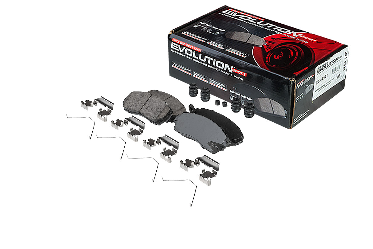 Передние керамические колодки Evolution Sport Z23 для Acura RDX, Changan CS75, Chery Tiggo 7 Pro, 8 Pro, 8 Pro Max, EXEED RX, TXL, VX, Haval F7, H5, H6, Honda CR-V, Odyssey, Jaecoo J7