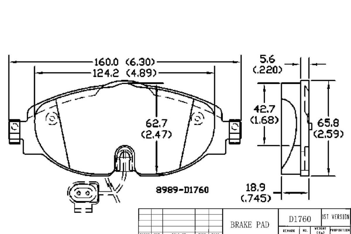 Передние керамические колодки Evolution PLUS Z17 для Audi A3 (8V/8Y), Q3 (F3), Volkswagen Golf VII/VIII, Passat B8 2014+, Tiguan II 2016+, Skoda Karoq 2017+, Kodiaq 2016+, Octavia III/IV, Superb III
