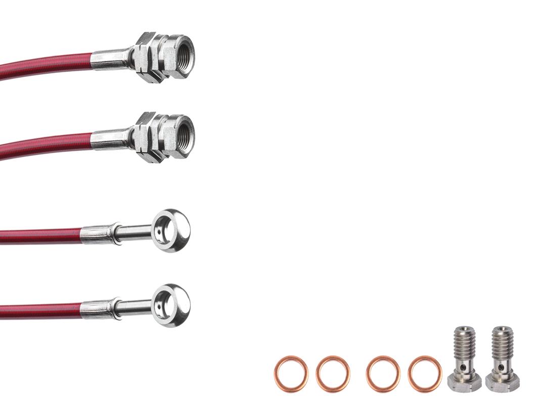 Тормозные армированные шланги HARDi задние VW Touareg CR / AudiQ7 II (4M)2016-