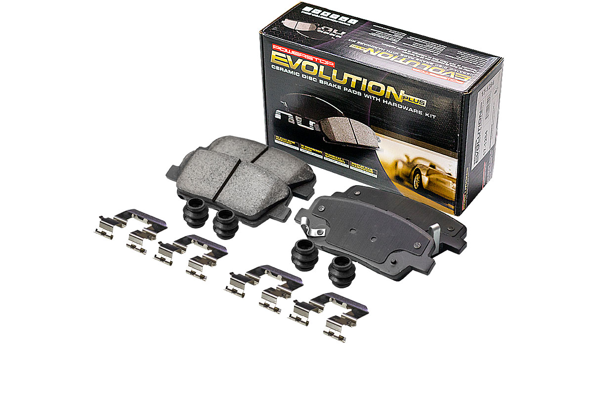 Задние керамические колодки Evolution PLUS Z17 для Genesis G70, Hyundai Equus II, Santa Fe III, Kia K9 (RJ), Sorento II, Stinger