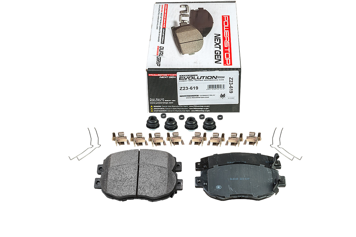 Передние керамические колодки Evolution Sport Z23 для Lexus GS 300/400/430, IS 200/300
