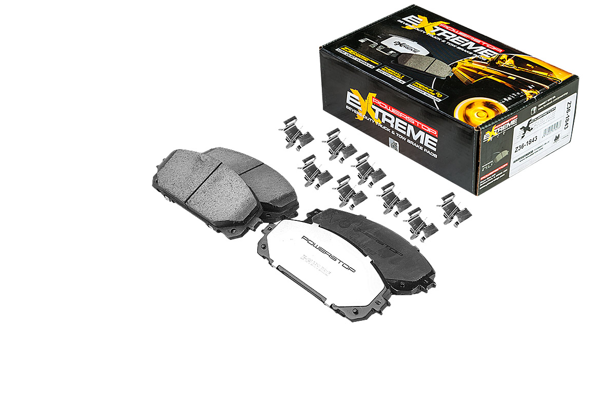 Передние керамические колодки Extreme Truck & Tow Z36 для Jeep Cherokee (KL)