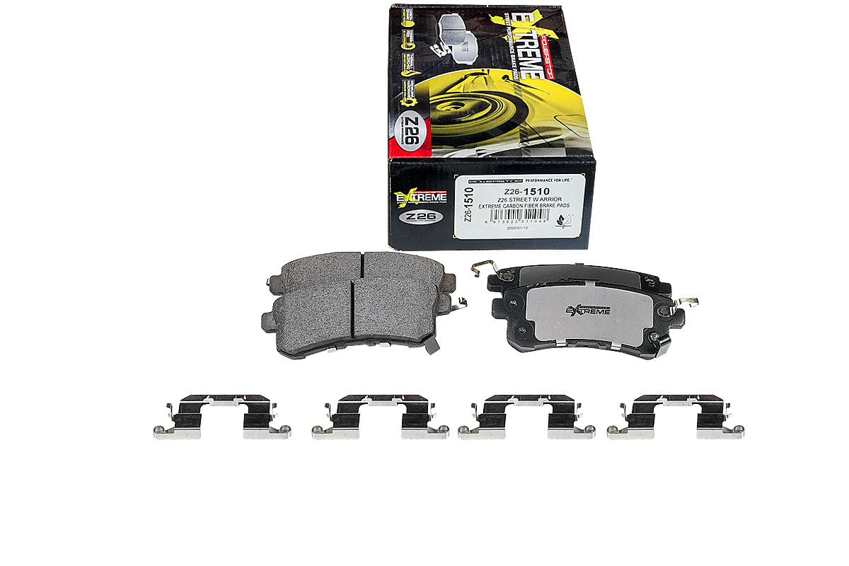 Задние керамические колодки Extreme Street Performance Z26 для Infiniti QX56, QX80, Nissan Patrol