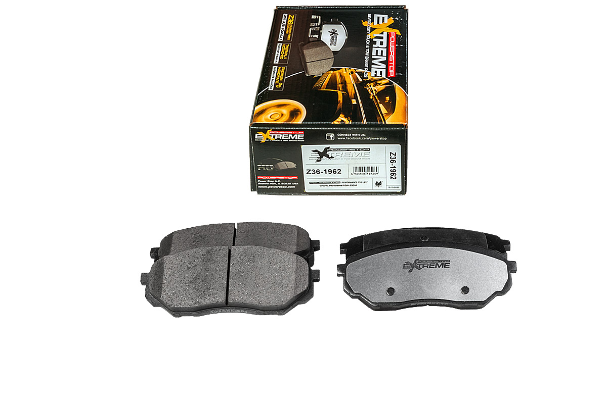 Передние керамические колодки Extreme Truck & Tow Z36 для Hyundai Santa Fe, Kia Sorento