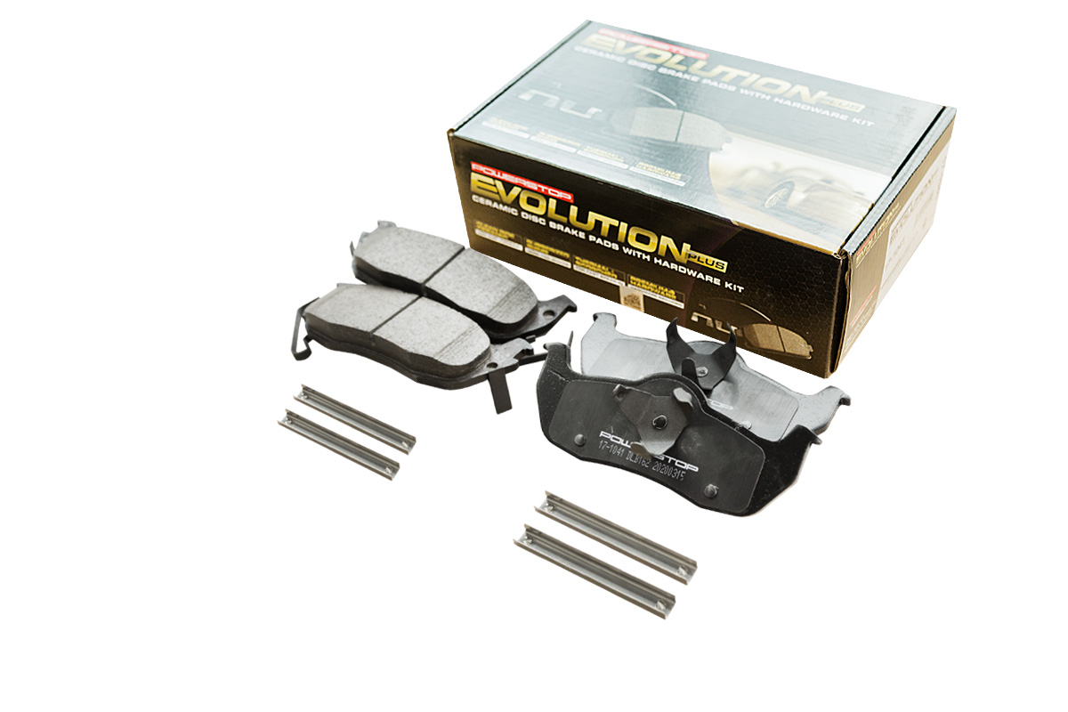 Задние керамические колодки Evolution PLUS Z17 для Jeep Grand Cherokee III, Infiniti QX56, Nissan Armada, Titan