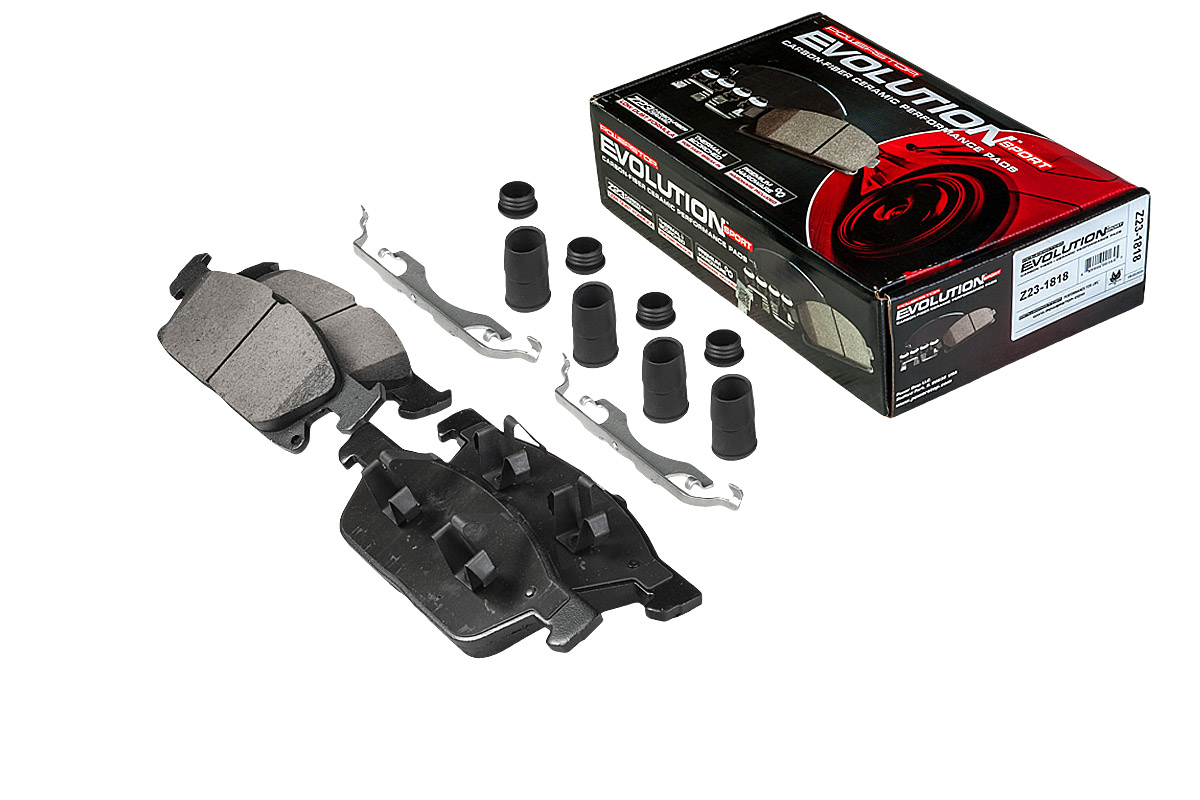 Передние керамические колодки Evolution Sport Z23 для Changan CS95, Ford Focus IV, Galaxy III, Kuga III, S-MAX II