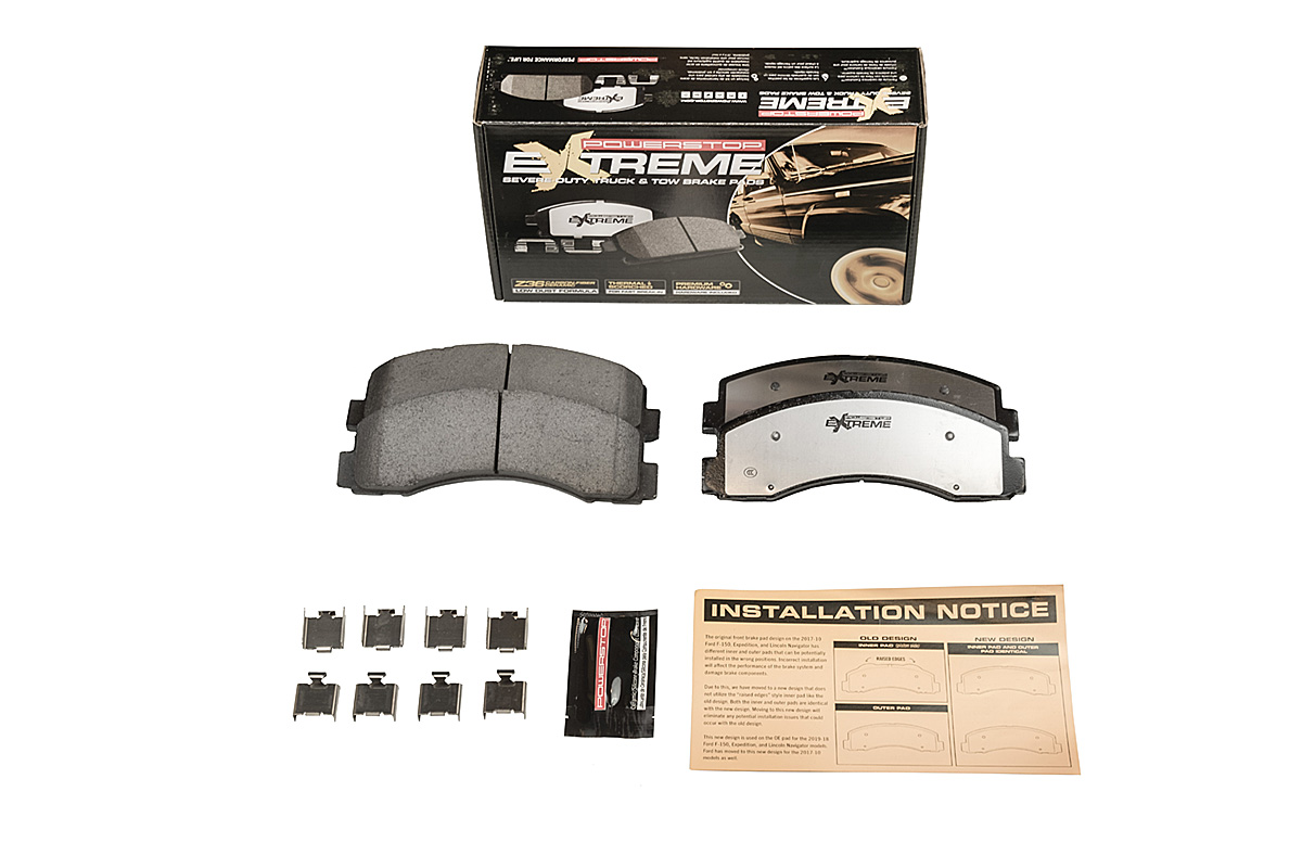 Передние керамические колодки Extreme Truck & Tow Z36