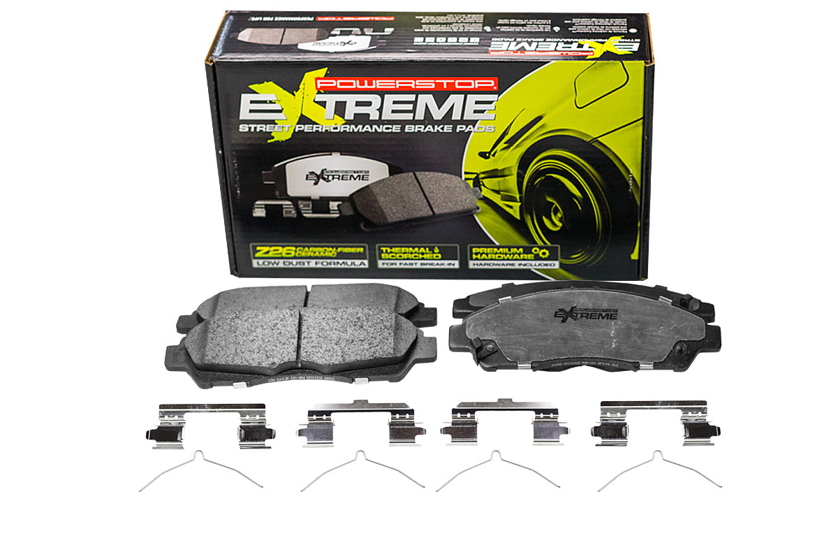 Передние керамические колодки Extreme Street Performance Z26 для Cadillac XT5 2016+, XT6 2019+, Chevrolet Blazer 2018+, Traverse 2017+