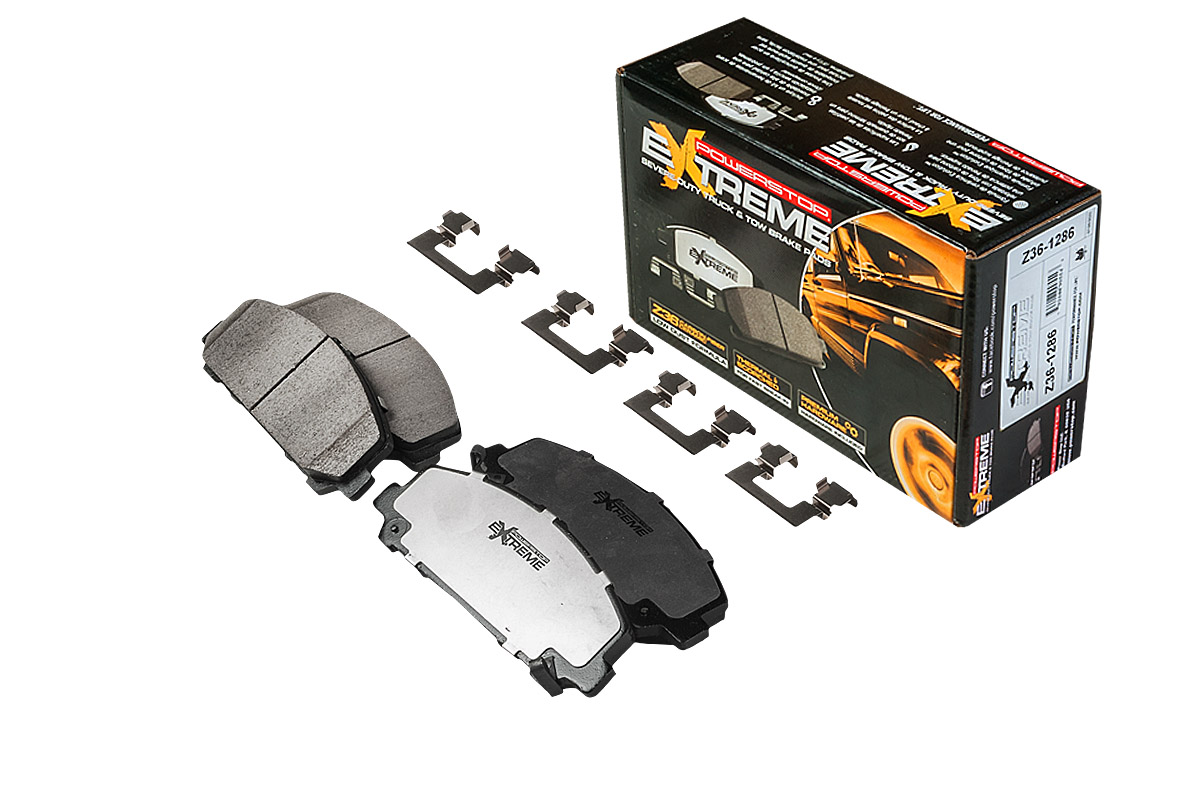 Передние керамические колодки Extreme Truck & Tow Z36 для Infiniti QX56, Nissan Armada, Titan