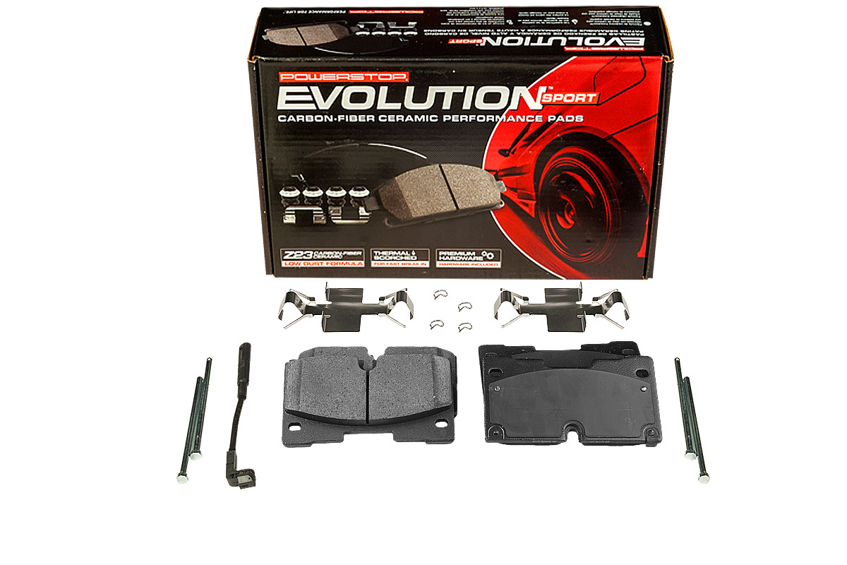 Передние керамические колодки Evolution Sport Z23 для Cadillac Escalade V, Chevrolet Tahoe V
