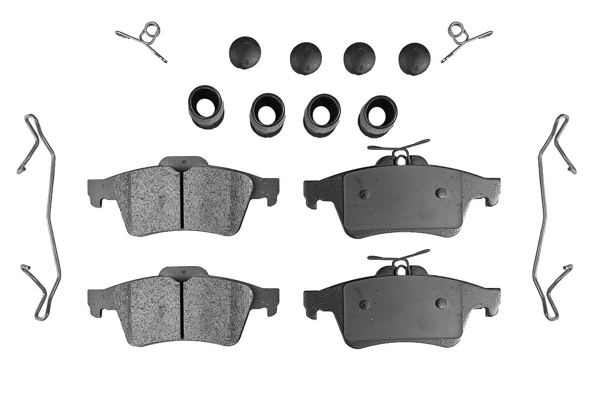 Задние керамические колодки Evolution Sport Z23 для Citroen C5, Ford C-MAX, Focus, Jaguar XF, XJ, XK, Mazda 3, Mercedes-Benz G, Volvo S40, V40