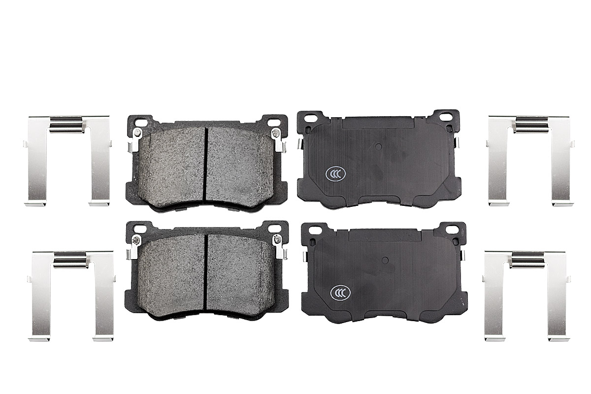 Передние керамические колодки Evolution PLUS Z17 для Genesis G80, Hyundai Equus, Kia K9
