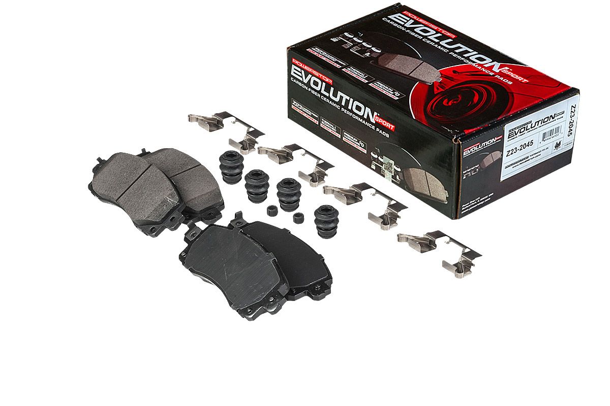 Передние керамические колодки Evolution Sport Z23 для Subaru Forester, Impreza, Outback