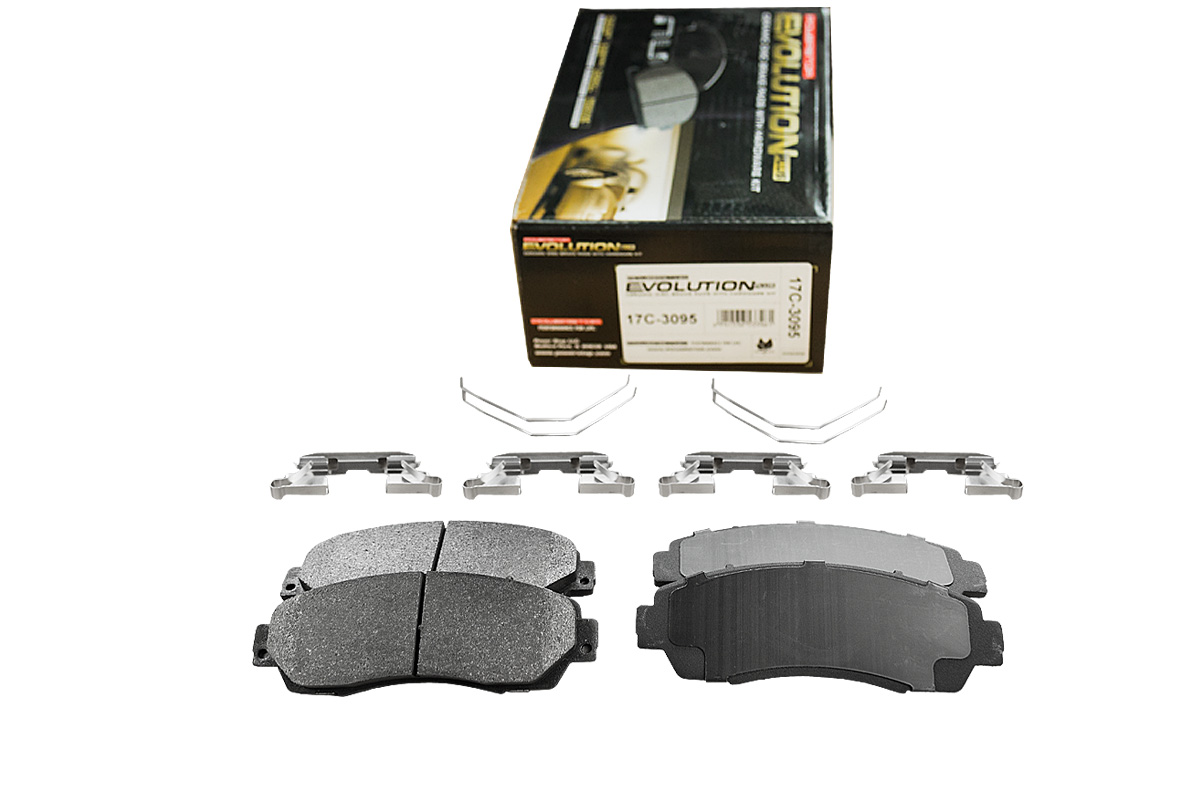 Передние керамические колодки Evolution PLUS Z17 для Changan CS75, Haval F7, H6, Honda CR-V, Crosstour, Odyssey