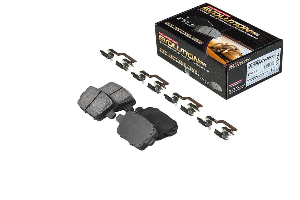 Задние керамические колодки Evolution PLUS Z17 для Ford Focus, Galaxy, Kuga, Mondeo, S-MAX, Land Rover Freelander, Volvo S80, V70, XC70