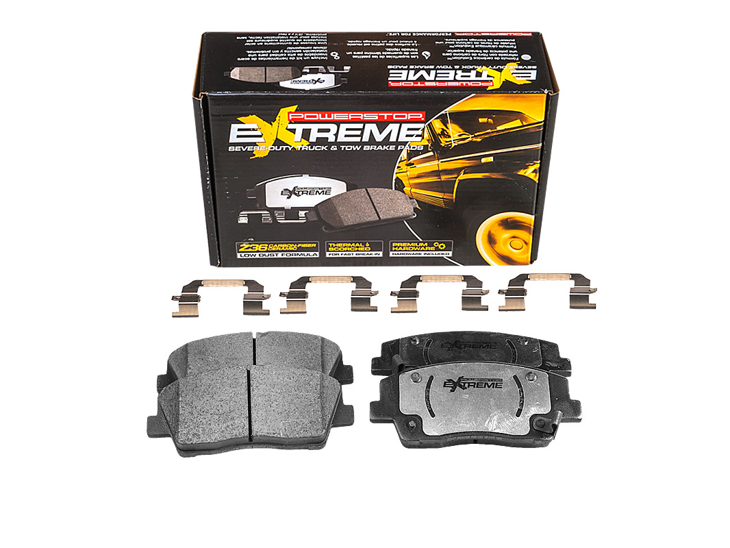 Передние керамические колодки Extreme Truck & Tow Z36 для Genesis G70, Kia Stinger