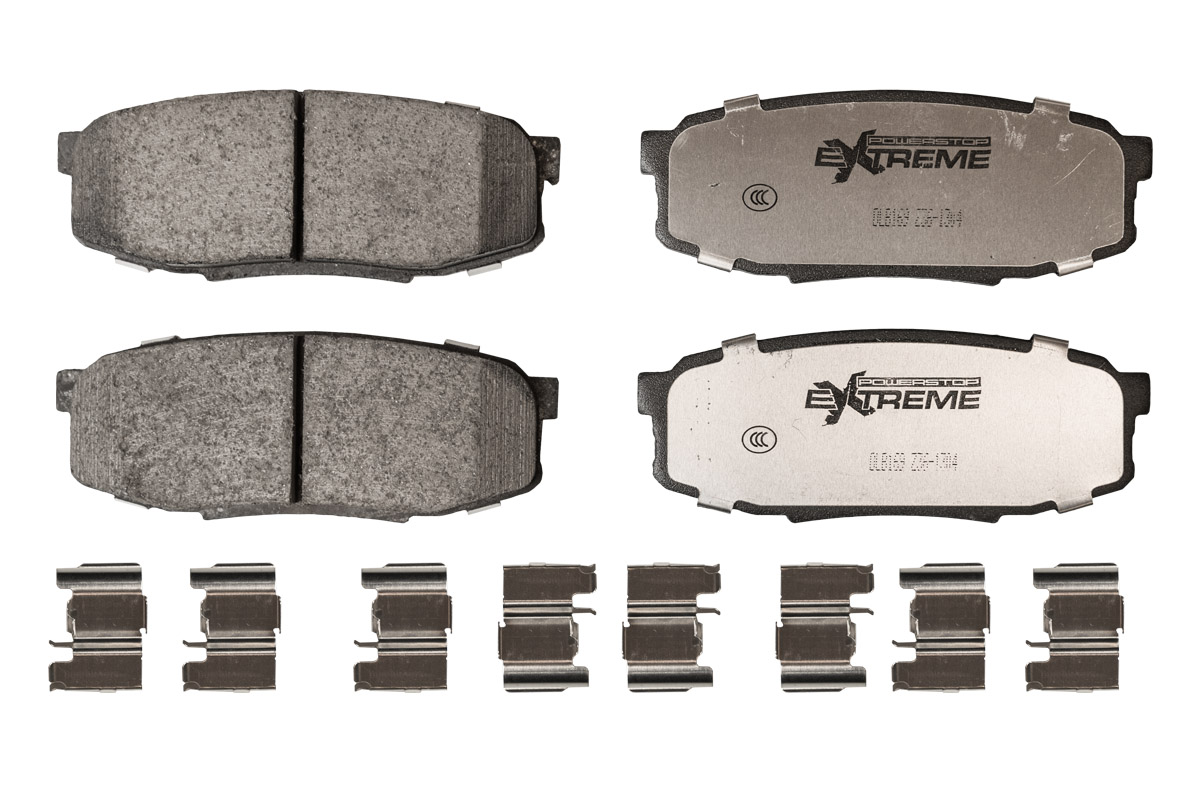 Задние керамические колодки Extreme Truck & Tow Z36 для Lexus LX III, Toyota Land Cruiser 200, Sequoia II, Tundra II
