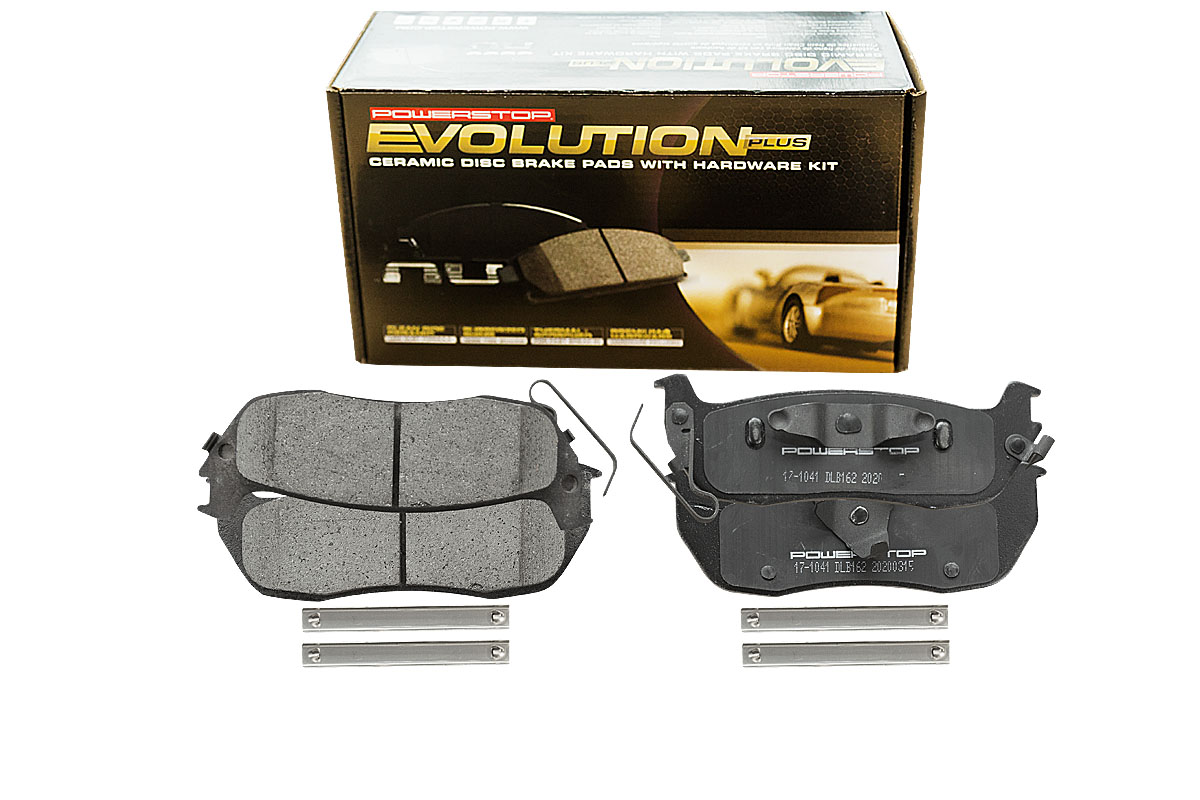 Задние керамические колодки Evolution PLUS Z17 для Jeep Grand Cherokee III, Infiniti QX56, Nissan Armada, Titan