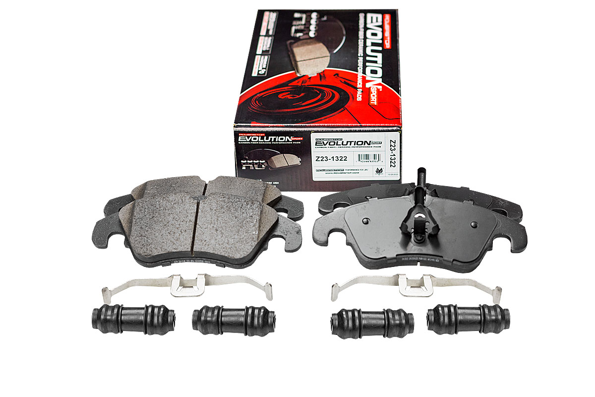 Передние керамические колодки Evolution Sport Z23 для Audi A6 (C7), A7 (4G), A8 (D4), Q5 (8R)