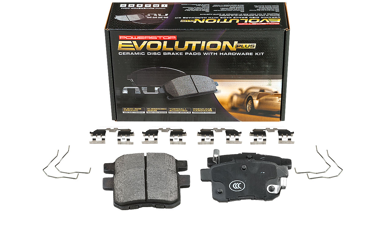 Задние керамические колодки Evolution PLUS Z17 для Honda Accord