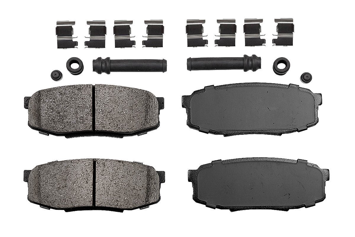 Задние керамические колодки Evolution Sport Z23 для Lexus LX III, Toyota Land Cruiser 200, Sequoia II, Tundra II