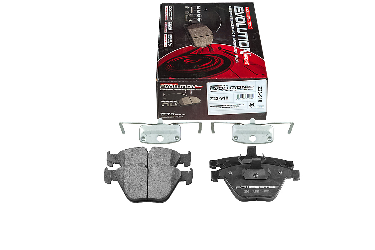 Передние керамические колодки Evolution Sport Z23 для BMW 5 (E60/E61), 6 (E63/E64), 7 (E65, E66)