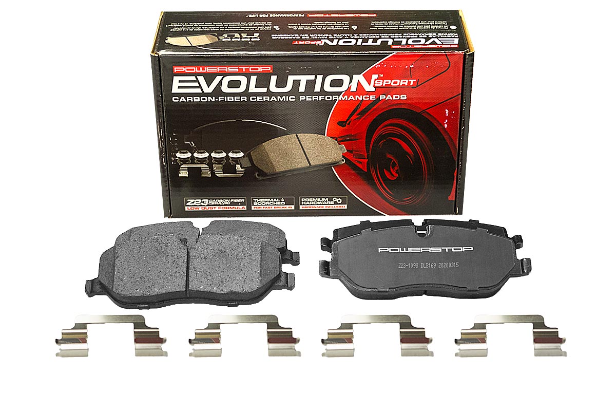 Передние керамические колодки Evolution Sport Z23 для Land Rover Discovery IV, Range Rover Sport I