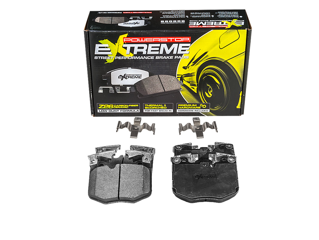 Передние керамические колодки Extreme Street Performance Z26 для BMW 2, 3, 4, 5, 6, 7, 8 серии, X3, X4, X5, X6, X7, Z4