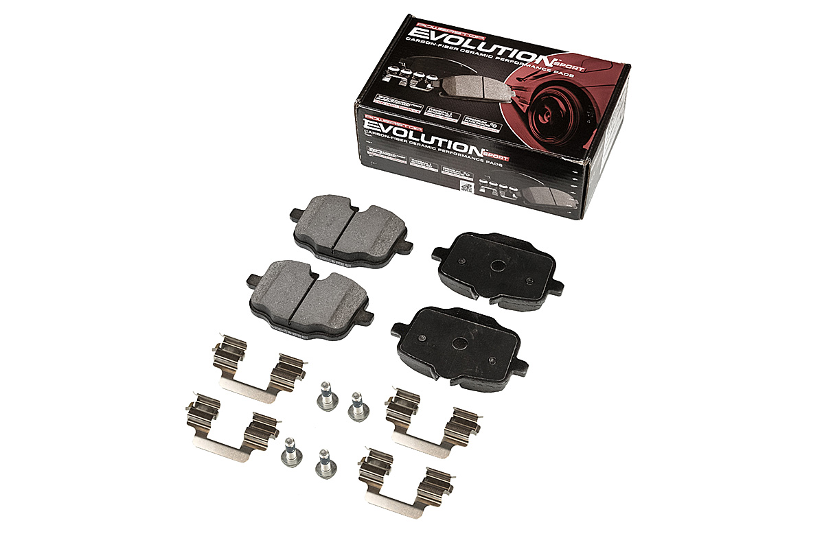 Задние керамические колодки Evolution Sport Z23 для BMW 5 (G30/G31), 7 (G11/G12), X3 (G01), X4 (G02)