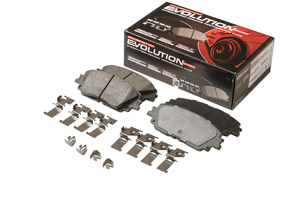 Передние керамические колодки Evolution Sport Z23 для Lexus ES VII, UX, Toyota Camry (XV70), RAV4 (XA50)