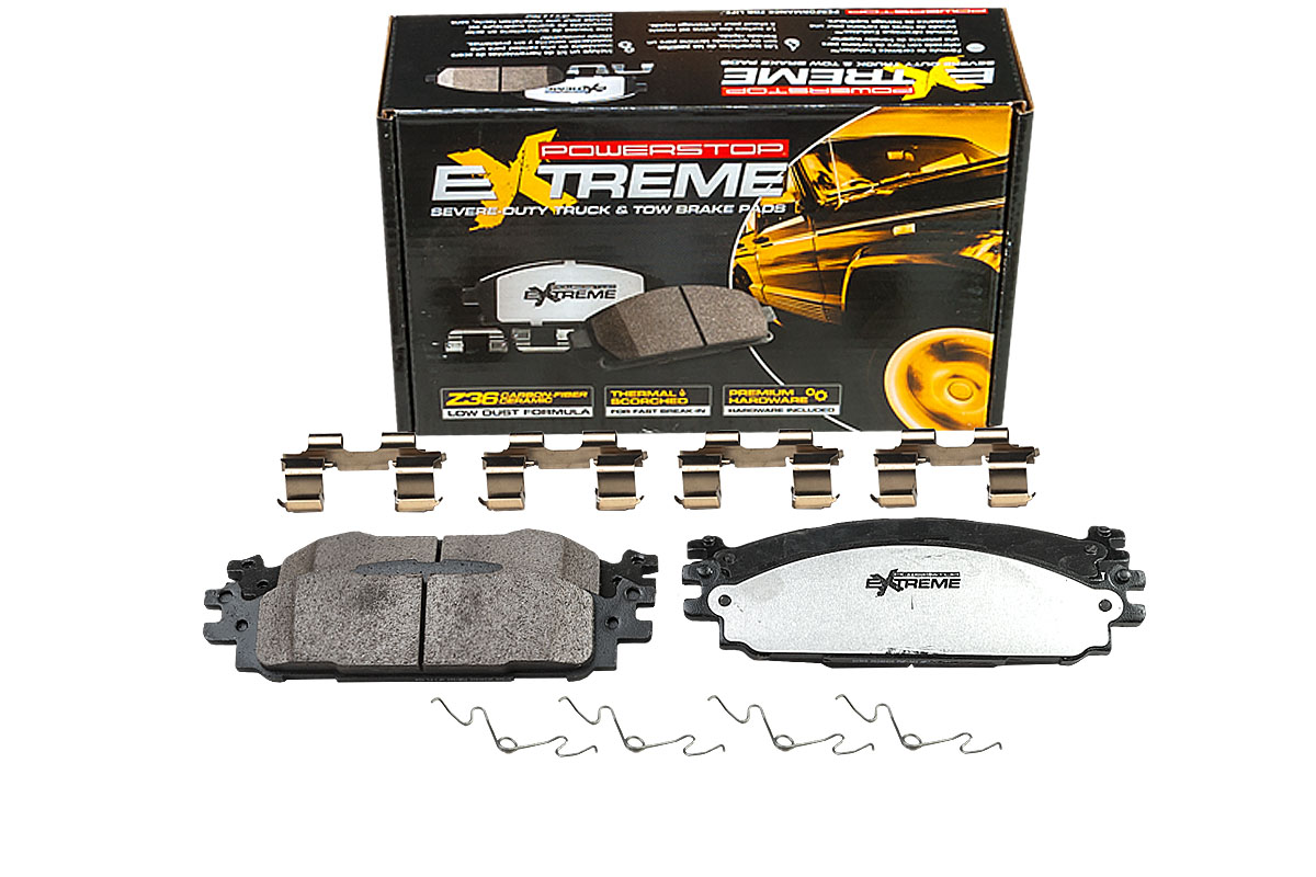 Передние керамические колодки Extreme Truck & Tow Z36 для Ford Explorer 2010+