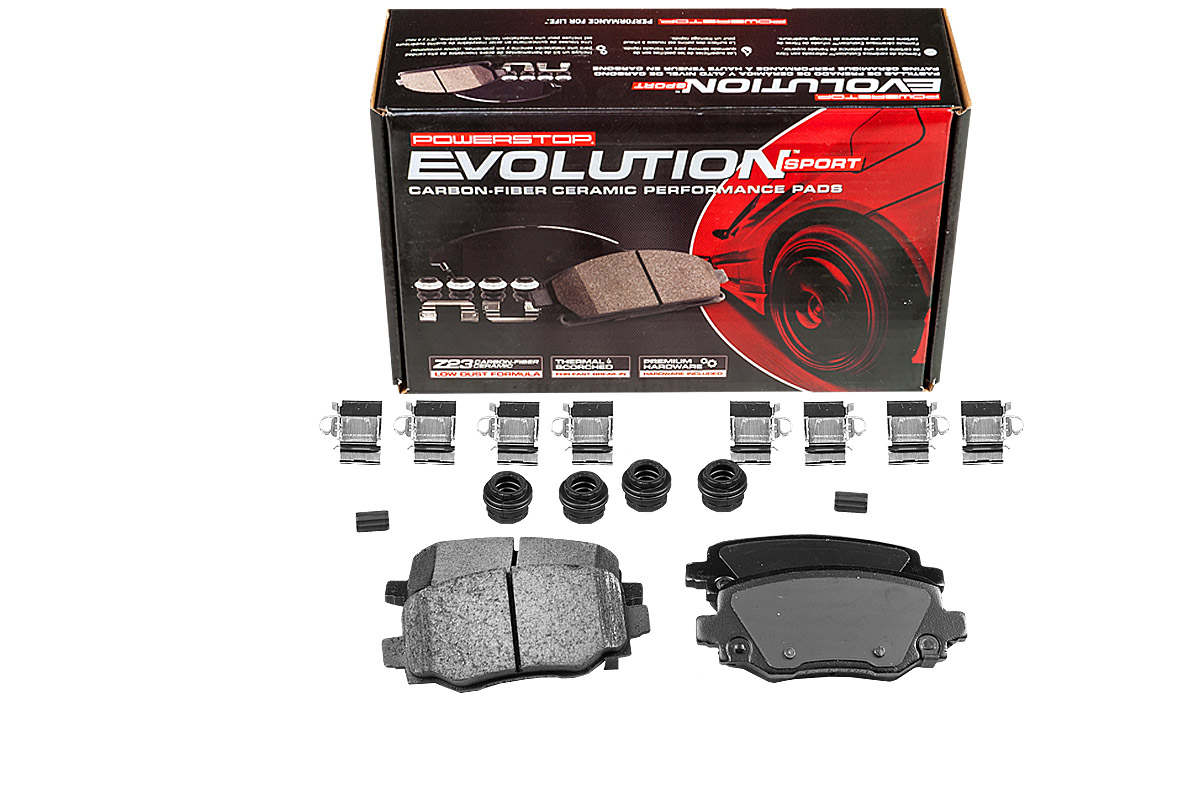 Задние керамические колодки Evolution Sport Z23 для Jeep Cherokee V, Compass II