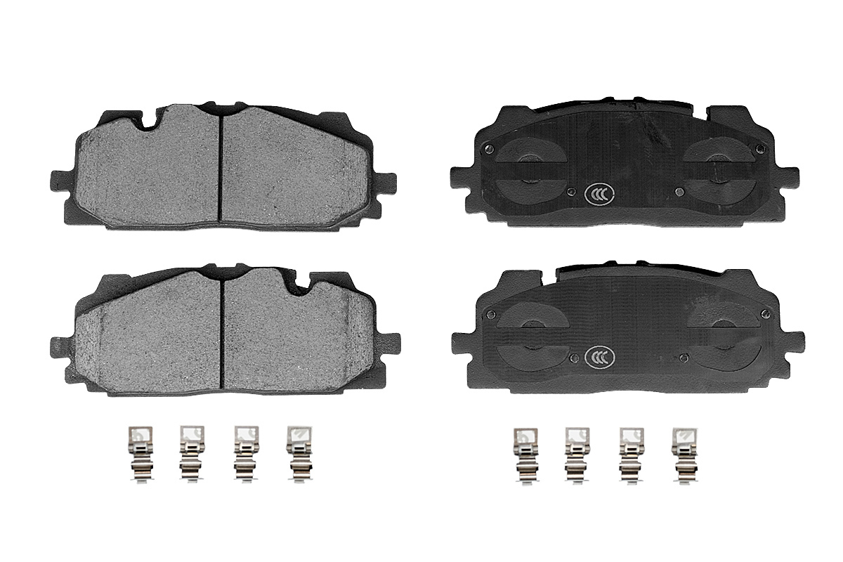 Передние керамические колодки Evolution PLUS Z17 для Audi A4 (B9), A5 (F5), A6 (C8), A7 (4K), A8 (D5), Q3 (F3), Q5 (FY), Q7 (4M), Q8, Volkswagen Touareg III