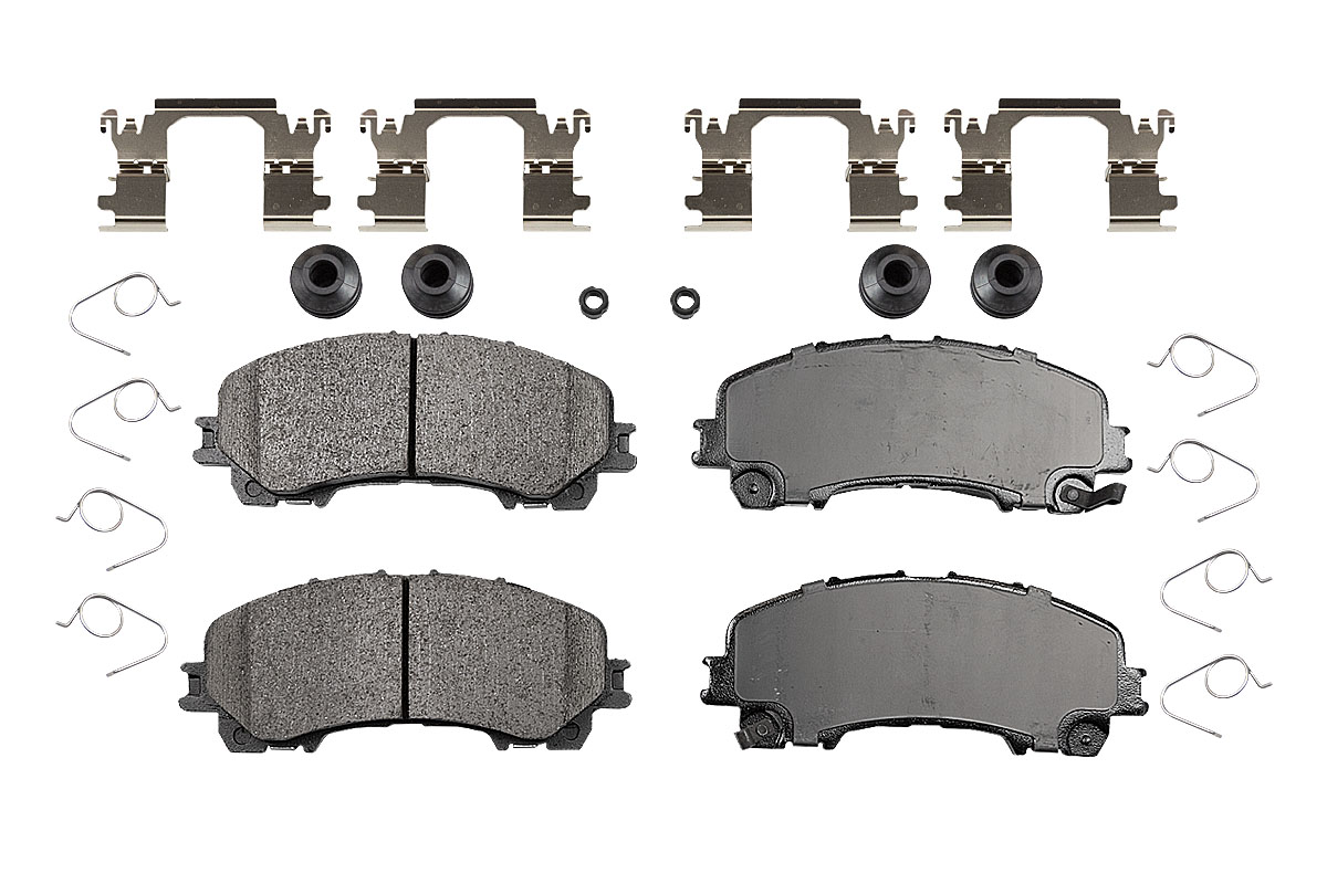 Передние керамические колодки Evolution Sport Z23 для Infiniti Q50 I, Q60 II, QX50 II, QX55 I, Nissan X-Trail (T32)