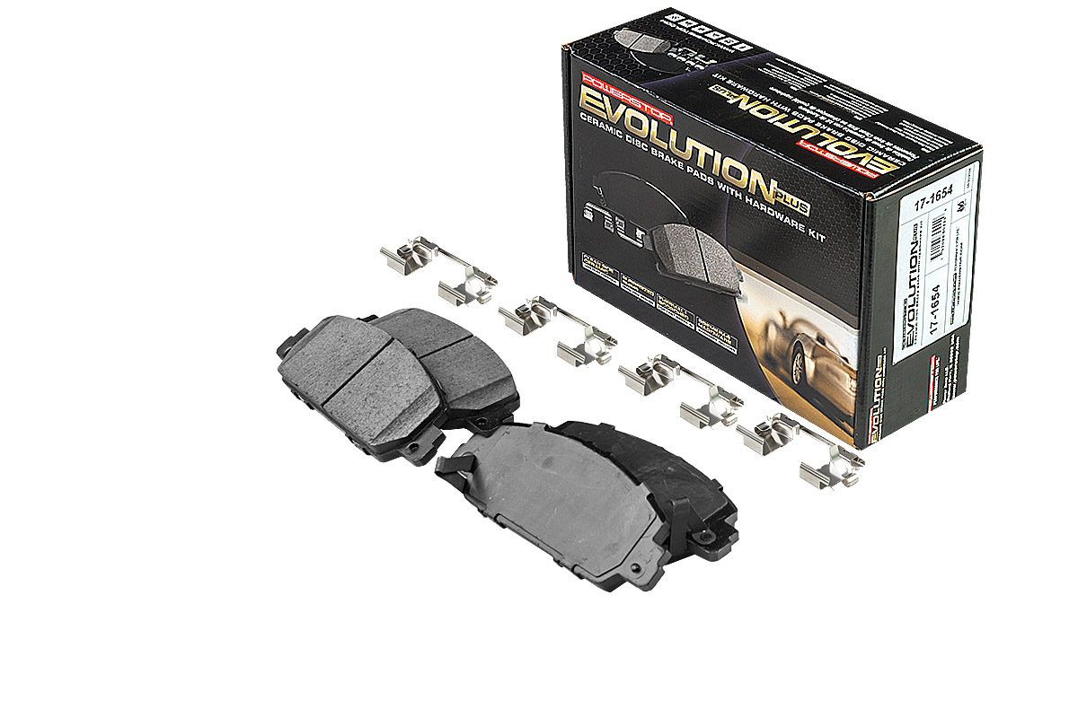 Передние керамические колодки Evolution PLUS Z17 для Honda Accord, Civic
