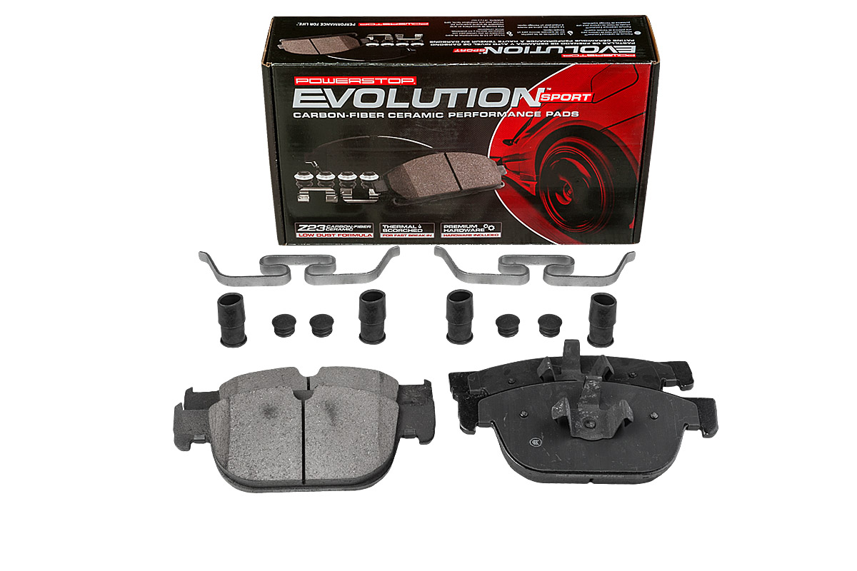 Передние керамические колодки Evolution Sport Z23 для Volvo S60, S90, V60, V90, XC40, XC60, XC90