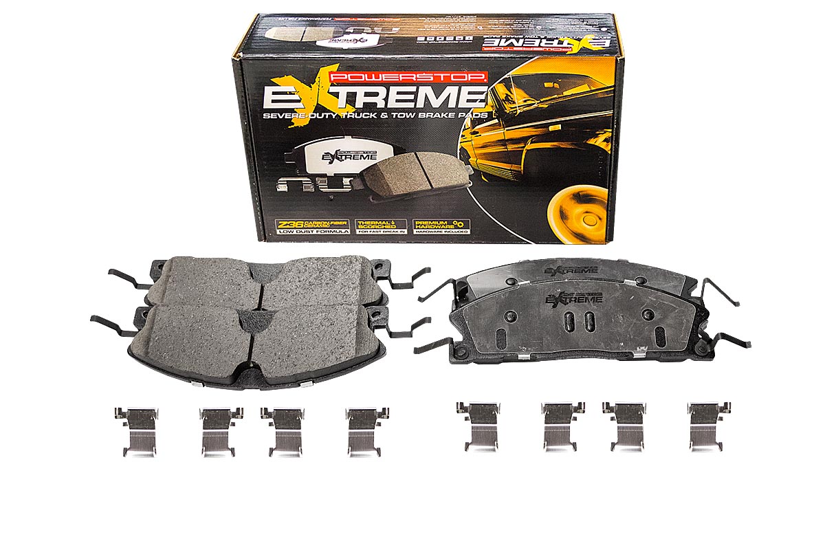 Передние керамические колодки Extreme Truck & Tow Z36 для Ford Explorer 2010+