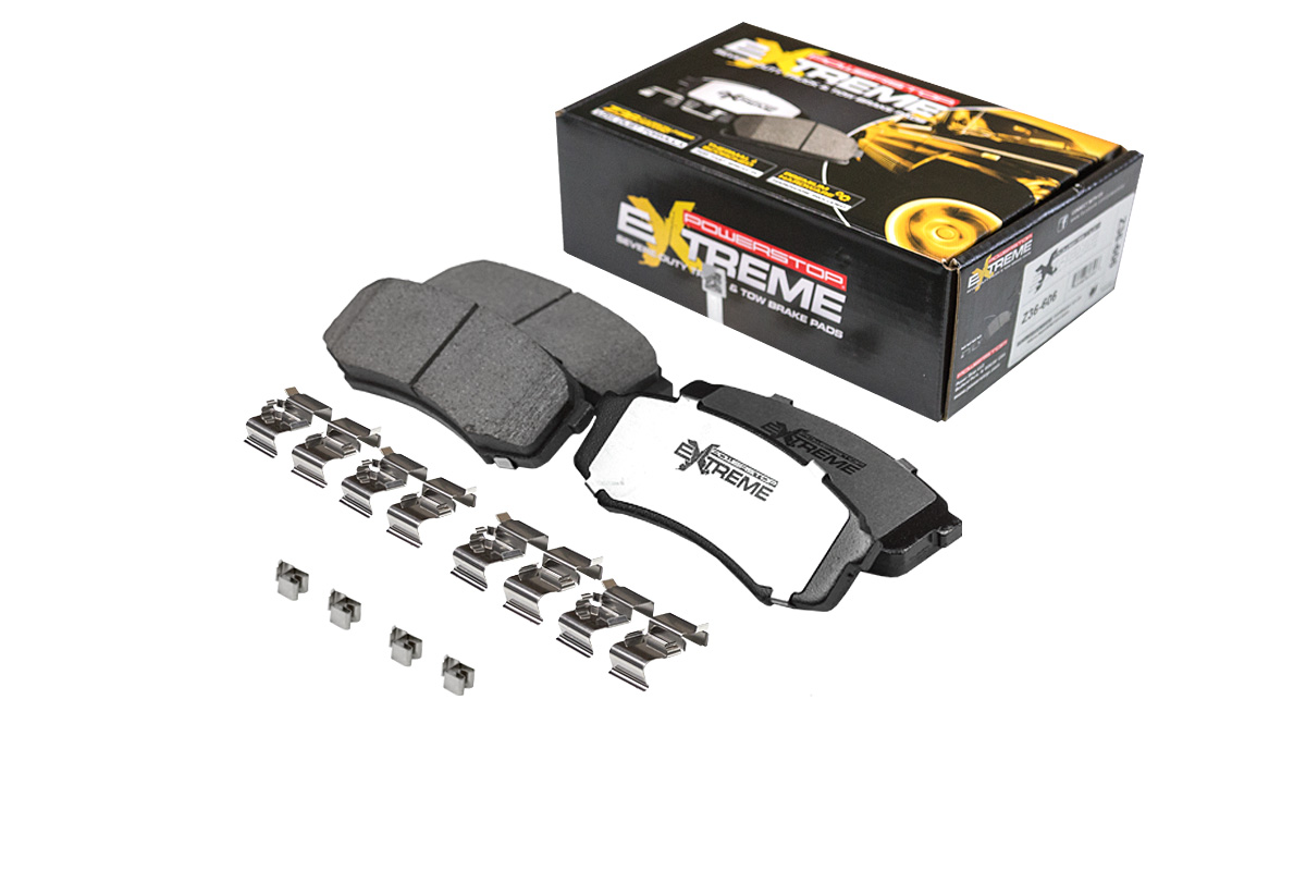 Задние керамические колодки Extreme Truck & Tow Z36 для Lexus GX, Mitsubishi Pajero IV, Pajero Sport II, Toyota Hilux VI, Land Cruiser 200, Prado 150