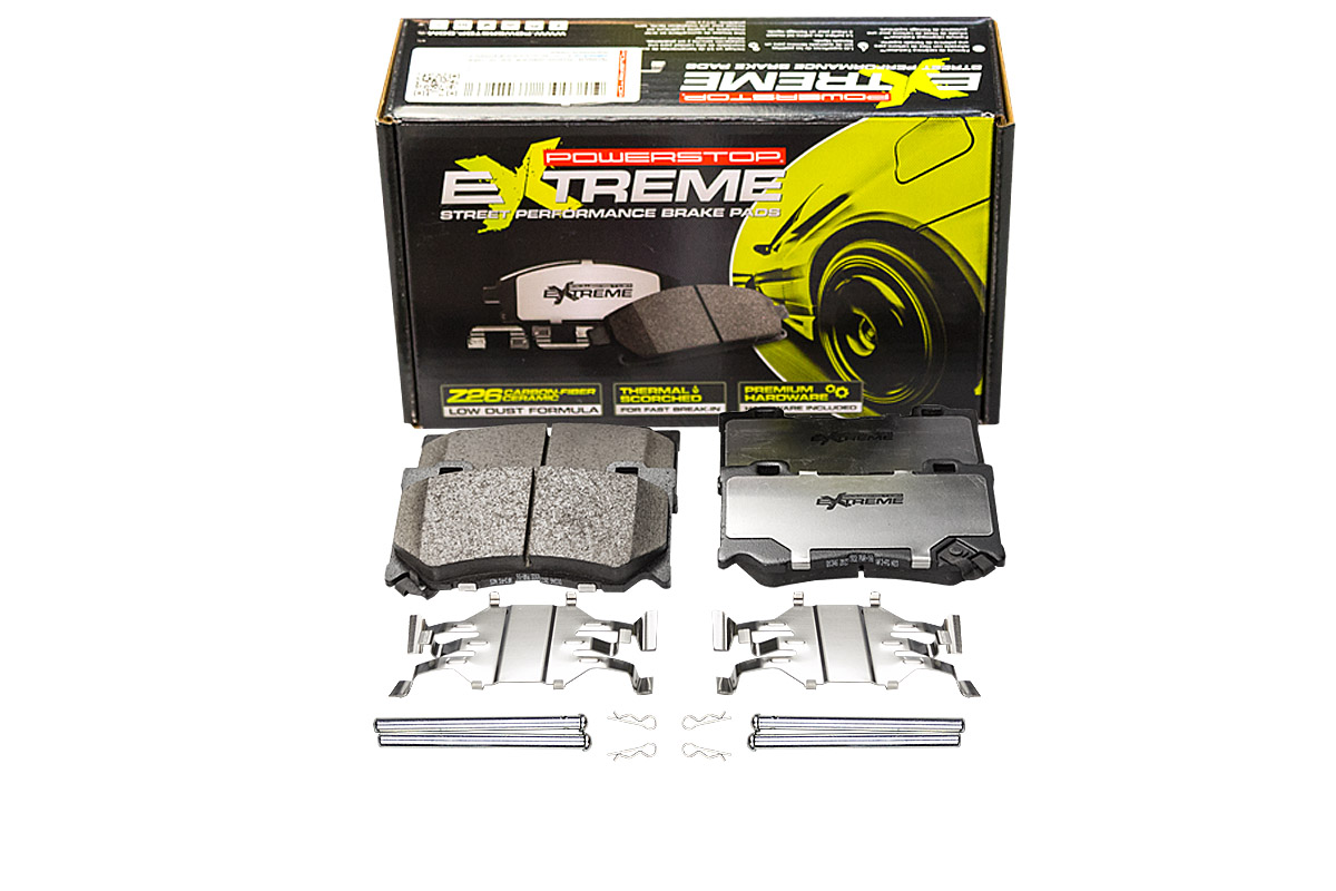 Передние керамические колодки Extreme Street Performance Z26 для Infiniti FX II, Q70 I, QX70 I, QX80 I
