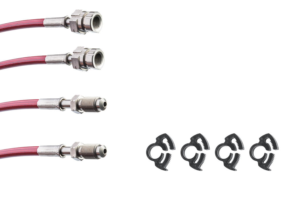 Тормозные армированные шланги HARDi передние Geely Monjaro