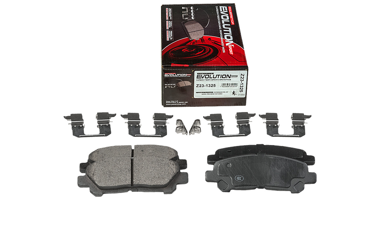 Задние керамические колодки Evolution Sport Z23 для Toyota Highlander 2007+