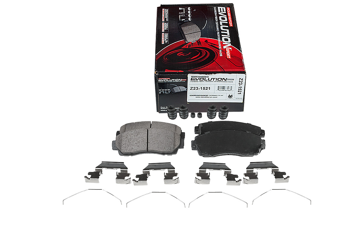 Передние керамические колодки Evolution Sport Z23 для Acura RDX, Changan CS75, Chery Tiggo 7 Pro, 8 Pro, 8 Pro Max, EXEED RX, TXL, VX, Haval F7, H5, H6, Honda CR-V, Odyssey, Jaecoo J7