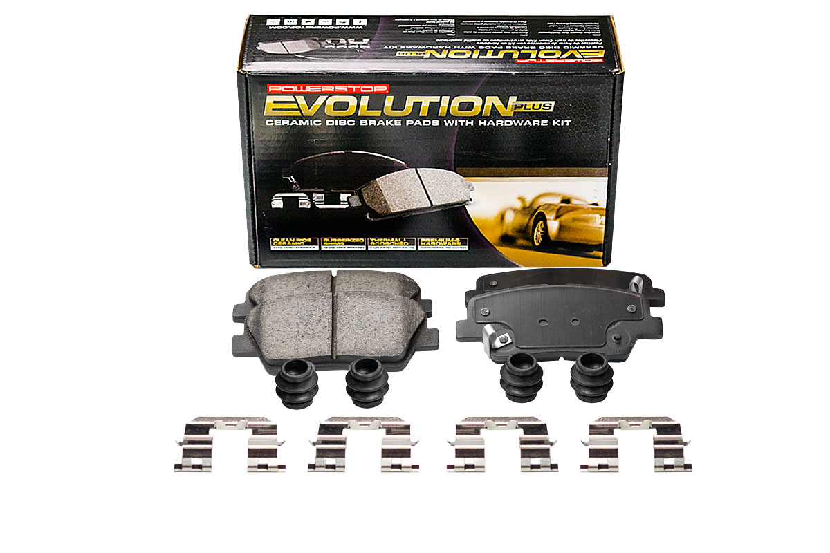 Задние керамические колодки Evolution PLUS Z17 для Genesis G70, Hyundai Equus II, Santa Fe III, Kia K9 (RJ), Sorento II, Stinger