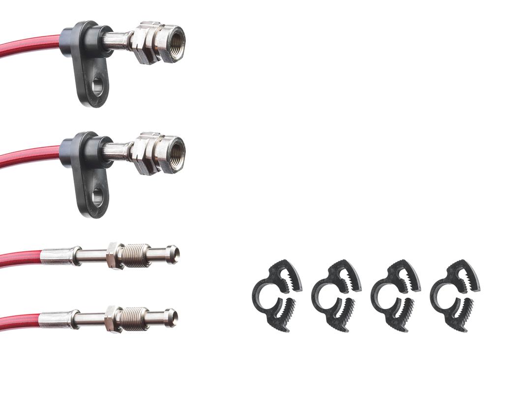 Тормозные армированные шланги HARDi передние Geely Tugella 2019-