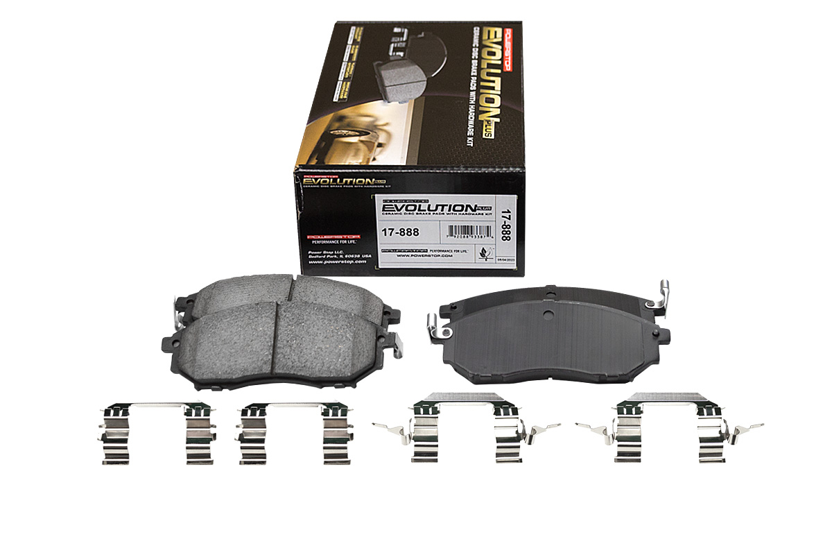 Передние керамические колодки Evolution PLUS Z17 для Infiniti EX, Q60, Q70, QX50, Nissan Murano (Z51), Pathfinder (R51)