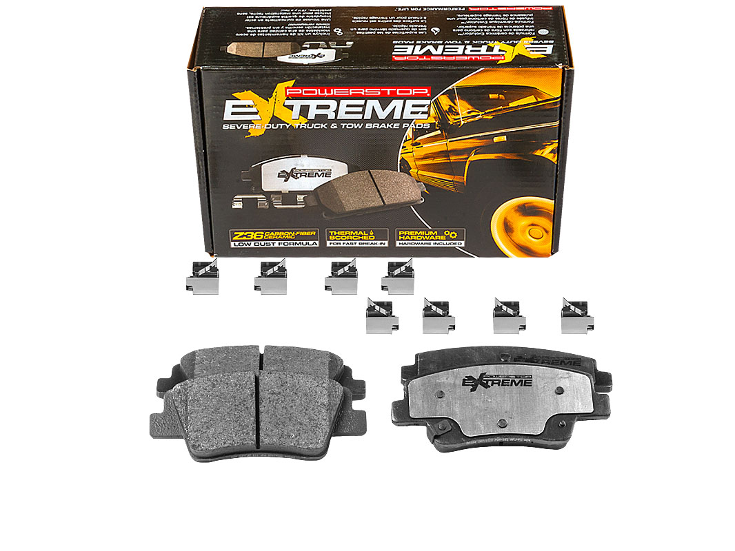 Задние керамические колодки Extreme Truck & Tow Z36 для Genesis G80, GV70, Hyundai Staria