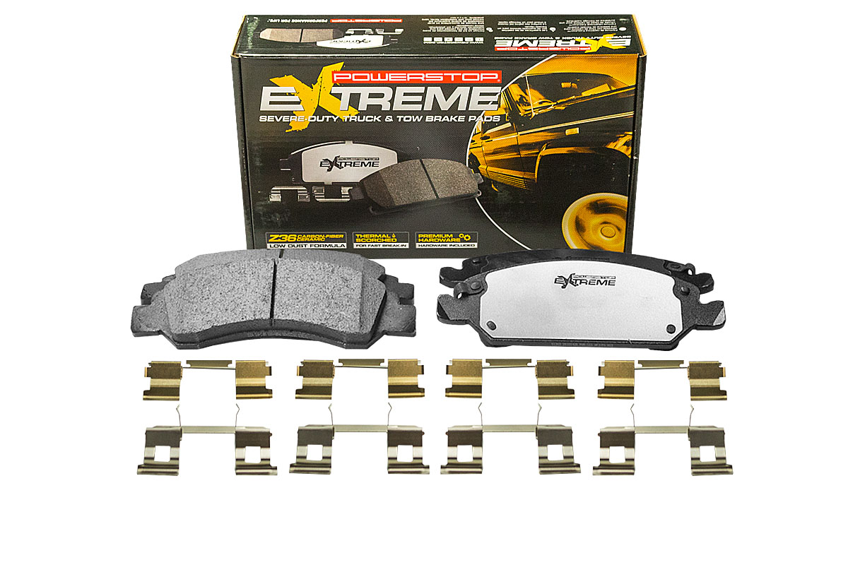 Передние керамические колодки Extreme Truck & Tow Z36