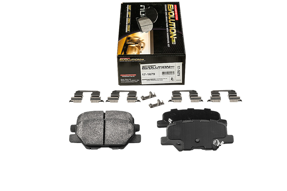 Задние керамические колодки Evolution PLUS Z17 для Changan CS35, CS35PLUS, Citroen C3 Aircross, C4 Aircross, Mazda 3, 6, Mitsubishi ASX, Outlander, Peugeot 4008